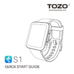 TOZO S1 Smart Watch Bluetooth 5.0 Activity Tracker Manual Image