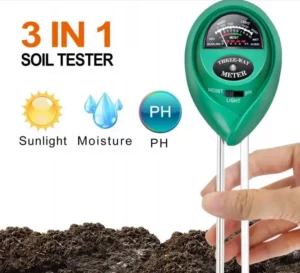 Three-Way Meter Soil Tester Manual Image