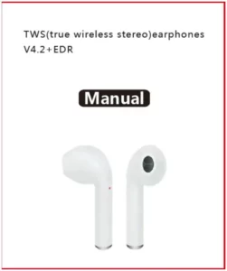 Twin True Wireless Headphone I7 Manual Image