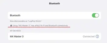 Bluetooth list