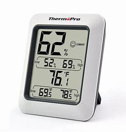 ThermoPro Indoor Humidity and Temperature Monitor V20180802 Manual Image