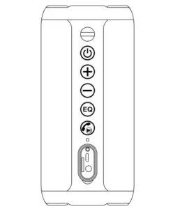 ortizan X10 Wireless Speaker Manual Image