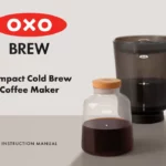 oxo 52141526 Brew Compact Cold Brew Coffee Maker Manual Thumb