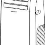 Shinco Portable Air Conditioner SPF2-10C, SPF2-12C Manual Image