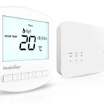 heatmiser Slimline-RF V3 Programmable Wireless Thermostat Manual Image