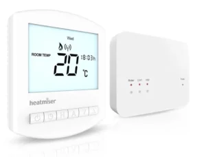 heatmiser Slimline-RF V3 Programmable Wireless Thermostat Manual Image