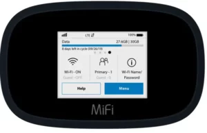 Sprint Inseego MIFI 8000 Mobile Hotspot Antenna Port Manual Image