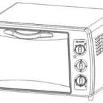 SHARP EO19K Electric Oven Manual Image