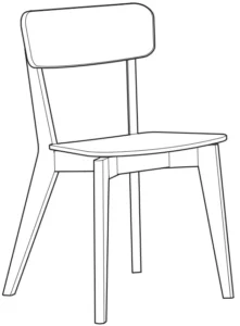 IKEA 004.572.35 lisabo Chair Manual Image