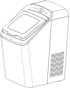 CROWNFUL IM2200-UL Compact Ice Maker Manual Image