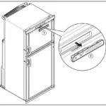 DOMETIC DM2652 Refrigerator Americana Manual Thumb