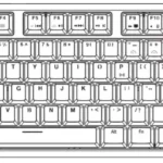 AJAZZ K870T Bluetooth Dual-Mode Mechanical Keyboard Manual Thumb