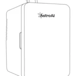 AstroAI 10L Mini Fridge Manual Image