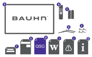 BAUHN ATV58UHD Smart TV Manual Image