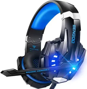 BENGOO G9000 Stereo Gaming Headset for PS4 PC Xbox One PS5 Controller Manual Image