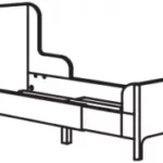 IKEA BUSUNGE Extendable Bed Manual Thumb
