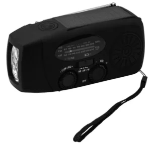 Bright 019413 FM Radio with Manual Crank Charging Manual Image