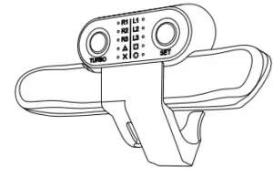 DaiMi MZ-1350 PS4 Controller Paddles Manual Image