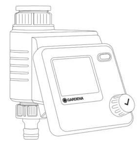 GARDENA 1891 Water Control Select Timer Manual Image