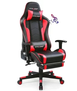 GTRACING GT890MF Gaming Chair with Speakers Manual Image