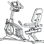 MARCY Regenerating Magnetic Recumbent Bike ME-706 Manual Thumb