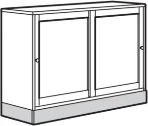 IKEA 703.910.57 HAVSTA Cabinet with Plinth Manual Image