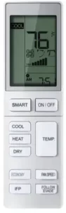 Haier HBS01 AC Remote Control Manual Image
