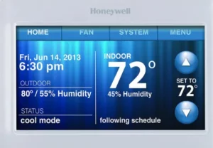 Honeywell ‎TH9320WF5003 Wireless WiFi Thermostat,7 Programmable Manual Image