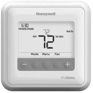 Honeywell T4 Pro Programmable Thermostat Manual Image