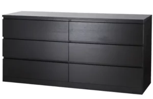 Ikea MALM (6 drawers) Dresser Manual Image