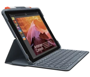 Logitech SLIM FOLIO Keyboard for iPad 5th, 6th, 7th, 8th and 9th gen Manual Image