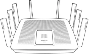 LINKSYS EA9500 Max-Stream AC5400 MU-MIMO Gigabit Router Manual Image