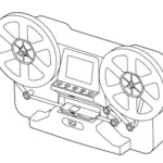 MAGNASONIC FS81 Super 8/8mm Film Scanner Manual Image