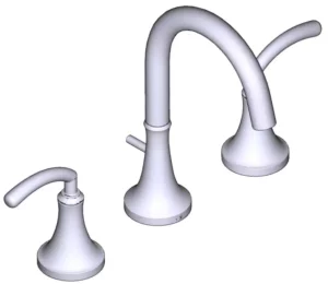 MOEN 66411 Two Handle Lavatory Faucet Manual Image