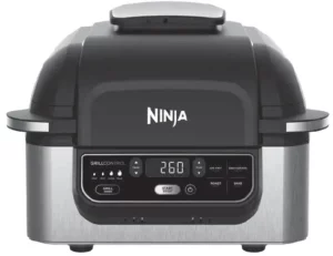 NINJA AG301EU Foodi 5-in-1 Indoor Grill with Air Fryer Manual Image