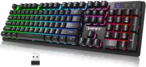 NPET K11 Wireless Membrane Gaming Keyboard Manual Image