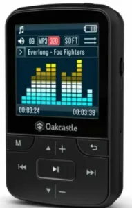 OAKCASTLE MP·100 MP3 Player Manual Image