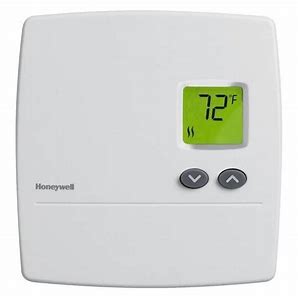 Honeywell Digital Line Volt Non-Programmable Thermostat RLV3150 Manual Image