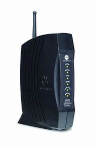 ARRIS / Motorola single band wifi modem SBG900 Manual Image