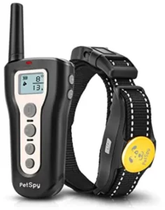 PetSpy Remote Training Coller 320B Manual Image