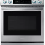 SAMSUNG NE63T8911SS 6.3 cu. ft. Smart Slide-In Range with Smart Dial and Air Fry Manual Thumb