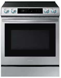 SAMSUNG NE63T8911SS 6.3 cu. ft. Smart Slide-In Range with Smart Dial and Air Fry Manual Image