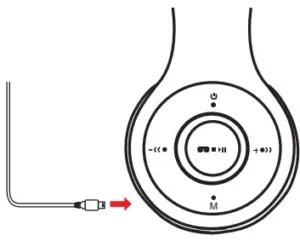 VIVITAR AG61-BH-TA Wireless Headphone Manual Image