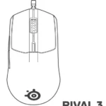 SteelSeries RIVAL 3 Mouse Manual Image