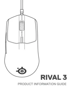 SteelSeries RIVAL 3 Mouse Manual Image