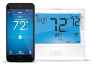 PRO1 T855ISH-Wifi Programmable Thermostat Manual Image