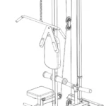 Synergee 810032235048 Lat Pulldown Pulley Machine Manual Thumb