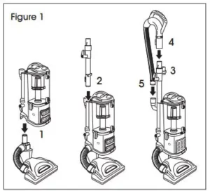 ULINE H-8831 Shark Navigator Lift-Away Vacuum Manual Image