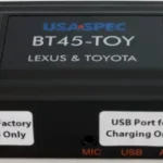 USA SPEC BT45-TOY Bluetooth Music Phone for Lexus & Toyota Manual Thumb