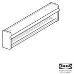 IKEA 10299820 FLISAT Wall Storage Manual Thumb